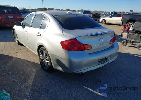 2011 Infiniti G37 Journey z USA, uszkodzony, nr VIN JN1CV6AP9BM502484